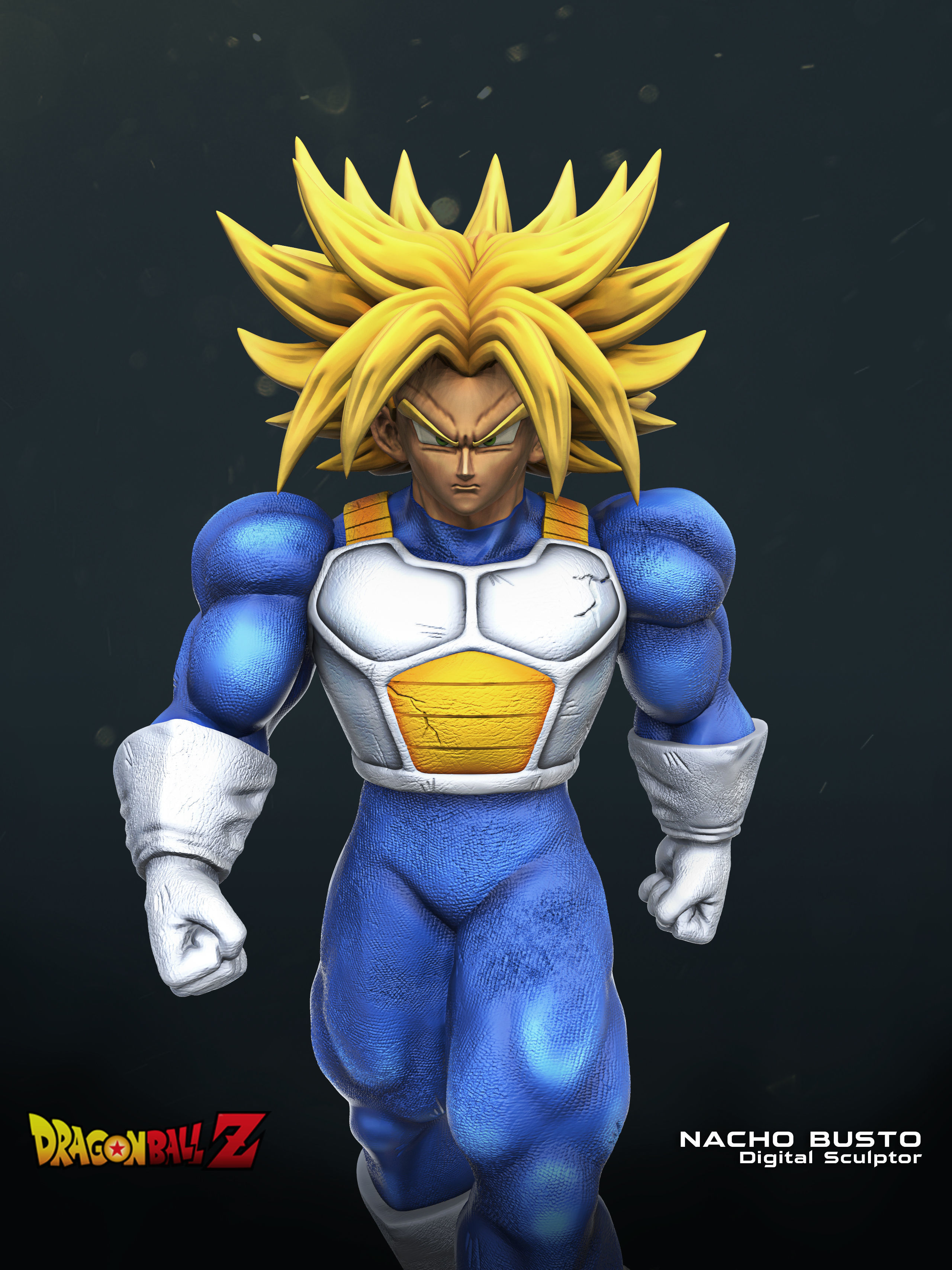 Super Trunks - Dragon Ball Z 3D print model_4