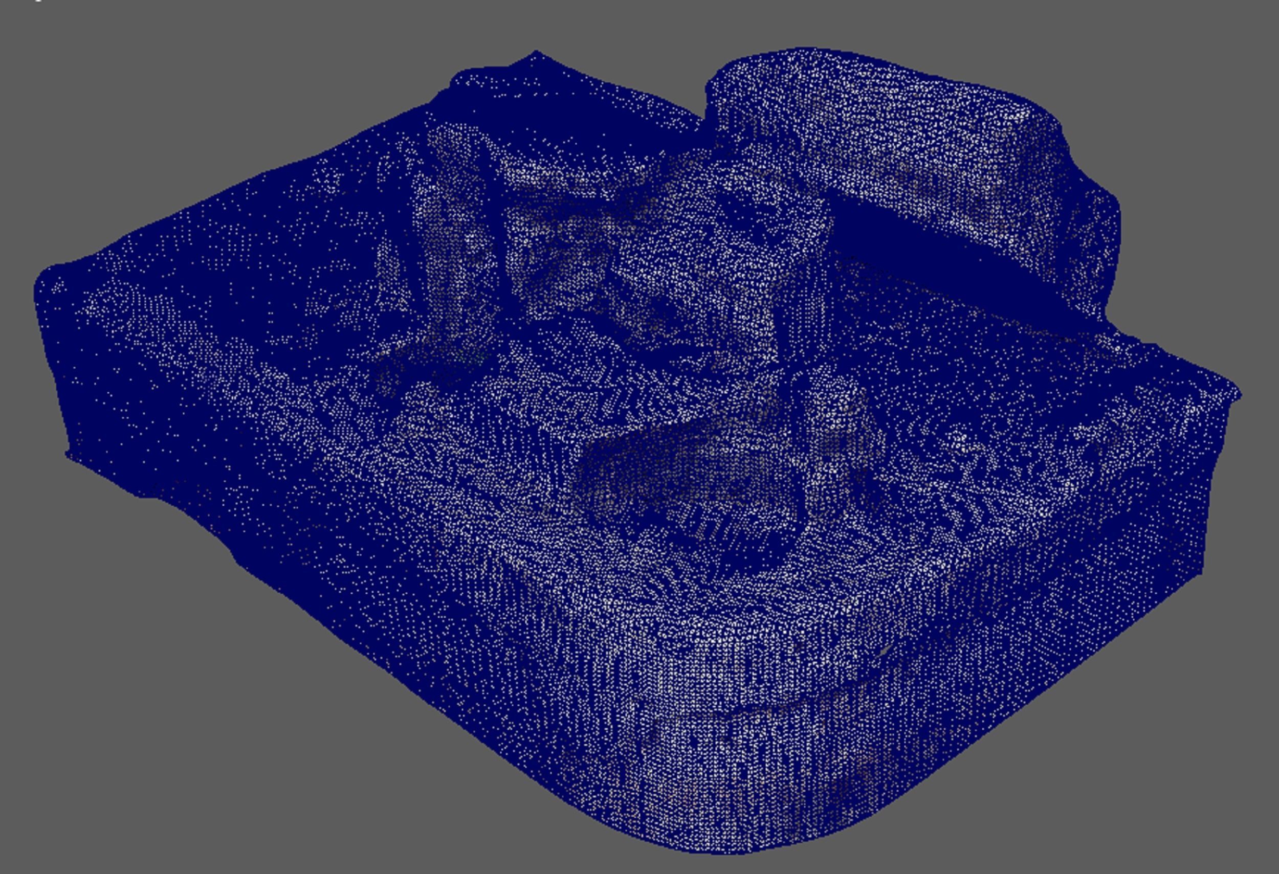 Ruined rocks 3D model_2