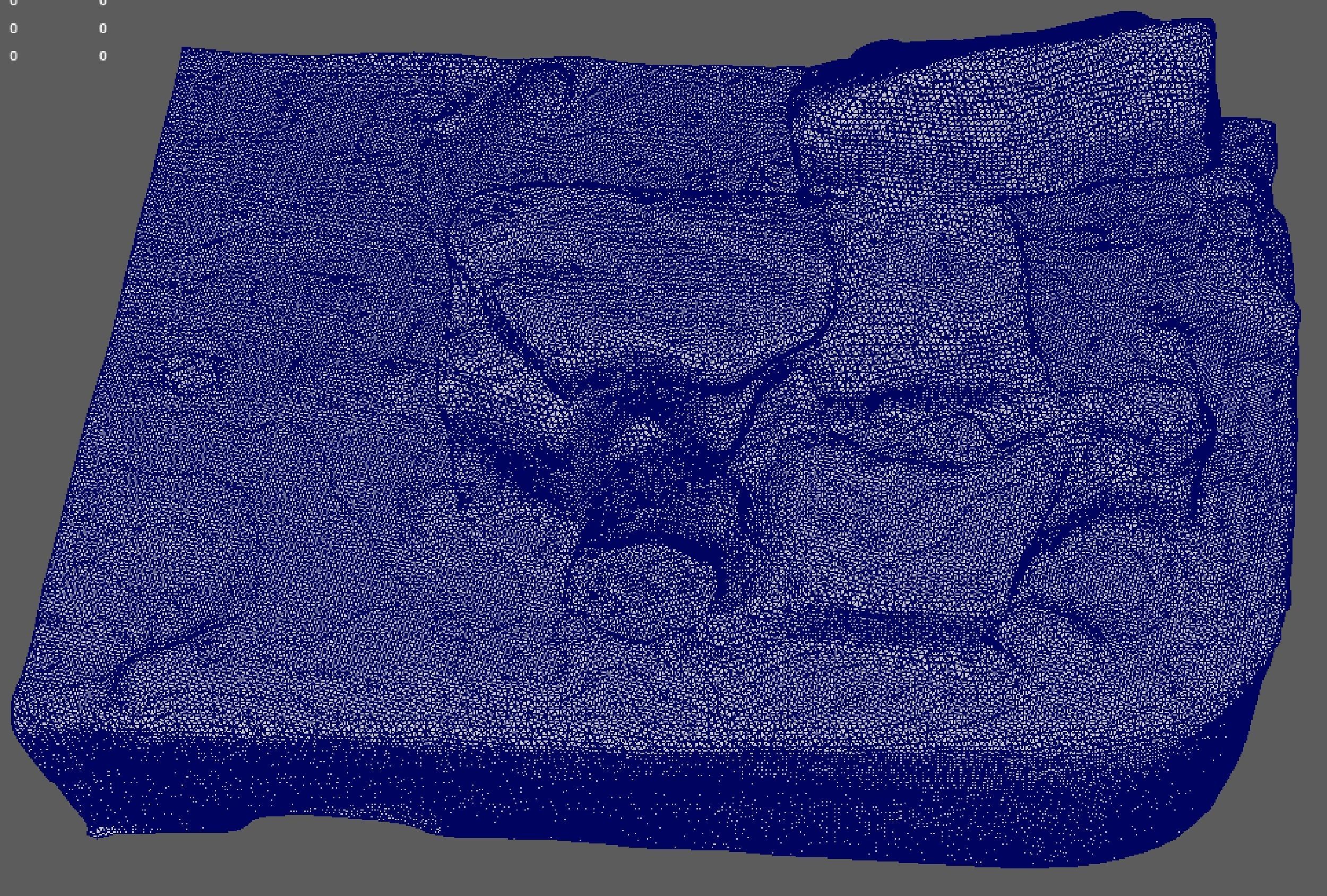 Ruined rocks 3D model_5