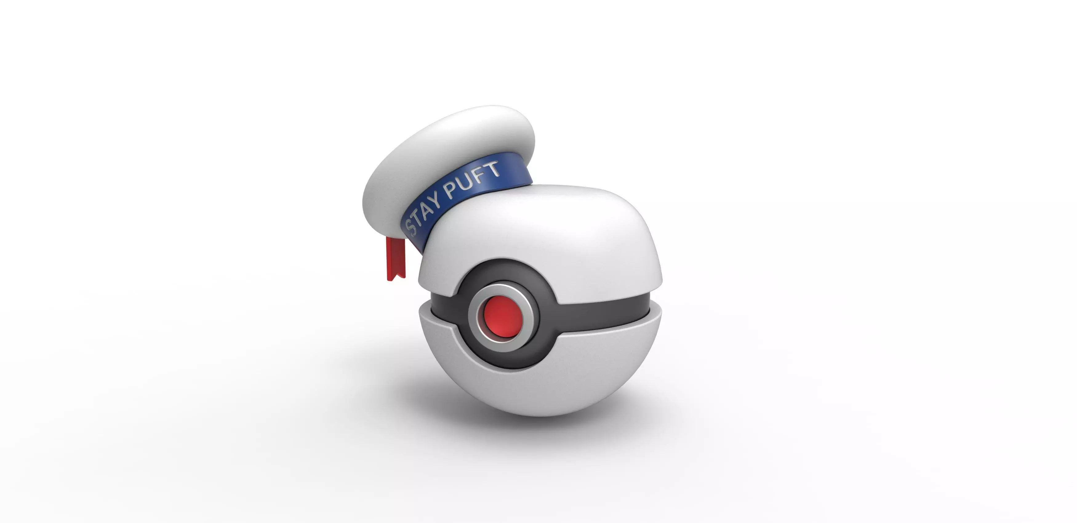 Marshmallow Man orb 3D print model