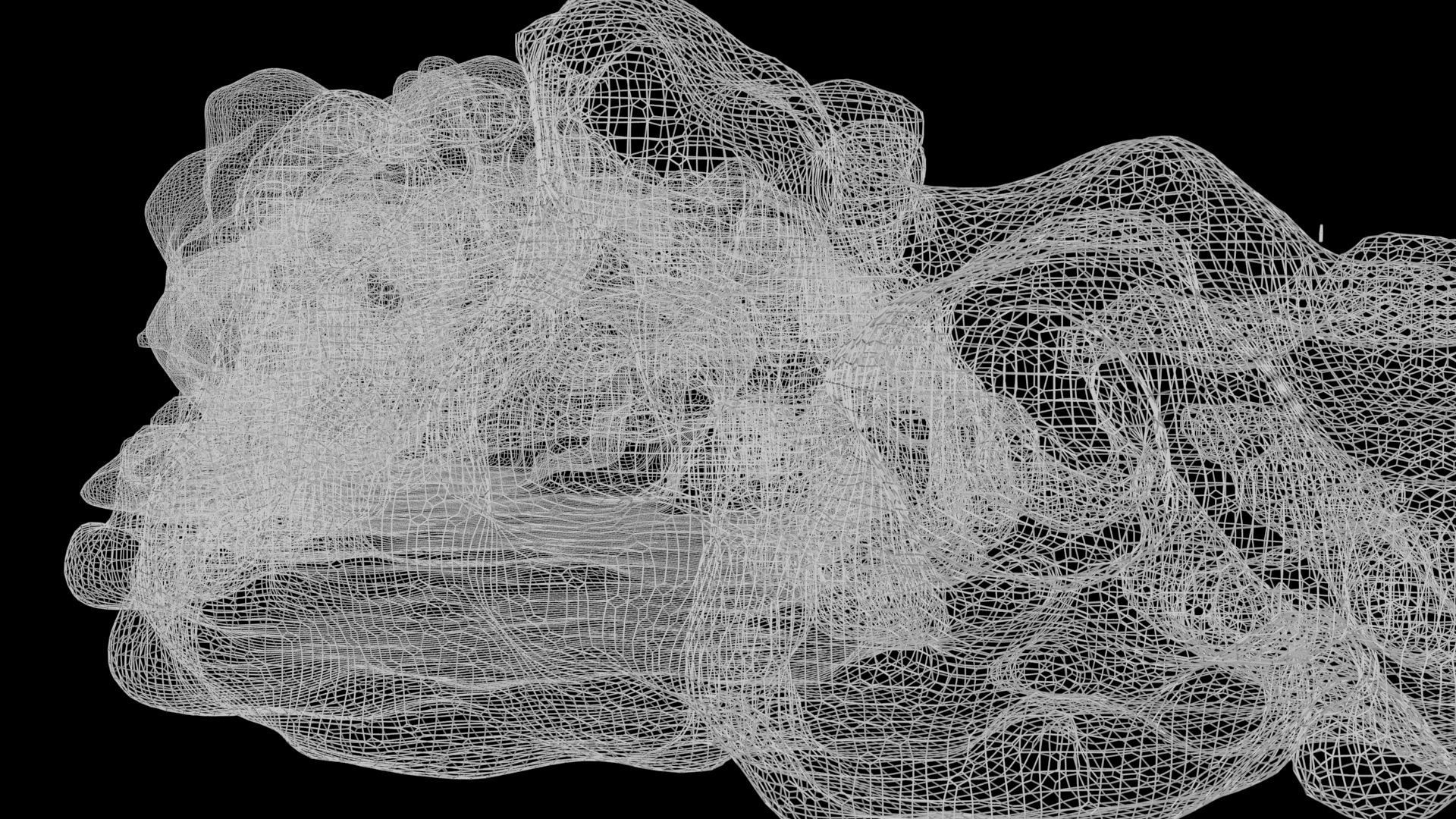 Ground Gas VDB 3D model_7