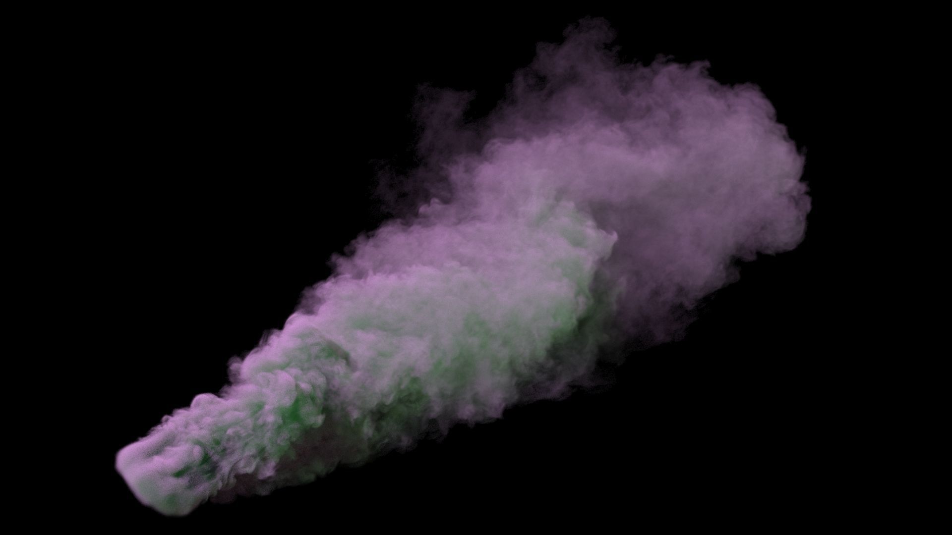 Ground Gas VDB 3D model_3