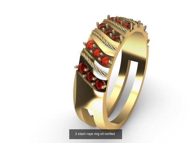 200 plus ring designs stl verified  3D Model Collection_267