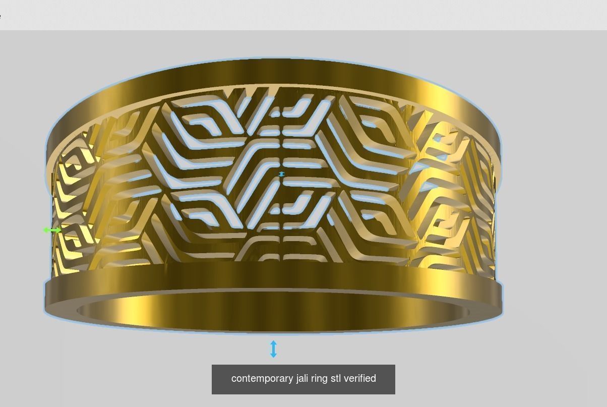 200 plus ring designs stl verified  3D Model Collection_177