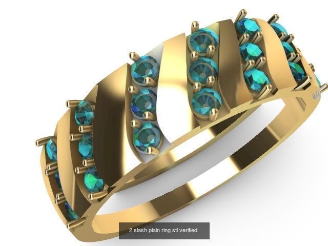 200 plus ring designs stl verified  3D Model Collection_265