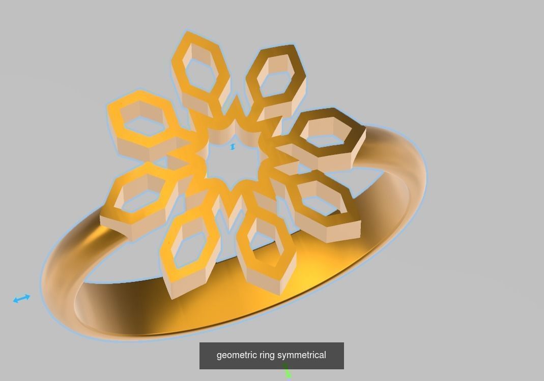 200 plus ring designs stl verified  3D Model Collection_169