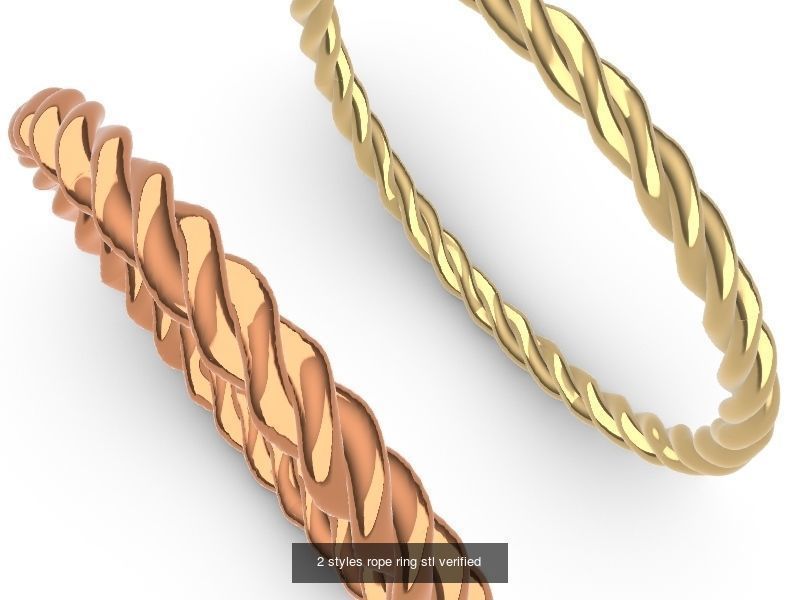 200 plus ring designs stl verified  3D Model Collection_151