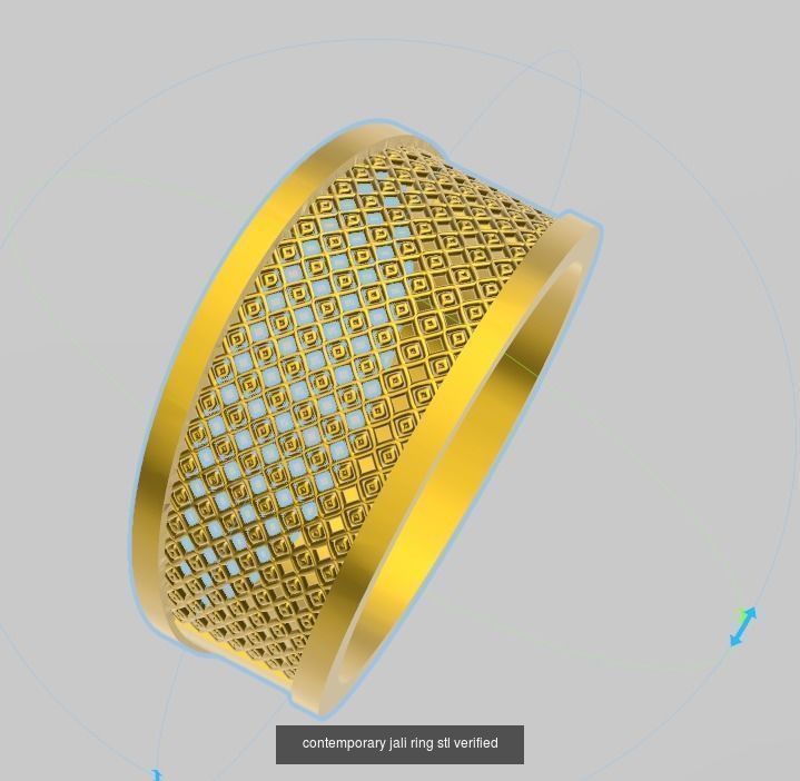 200 plus ring designs stl verified  3D Model Collection_164
