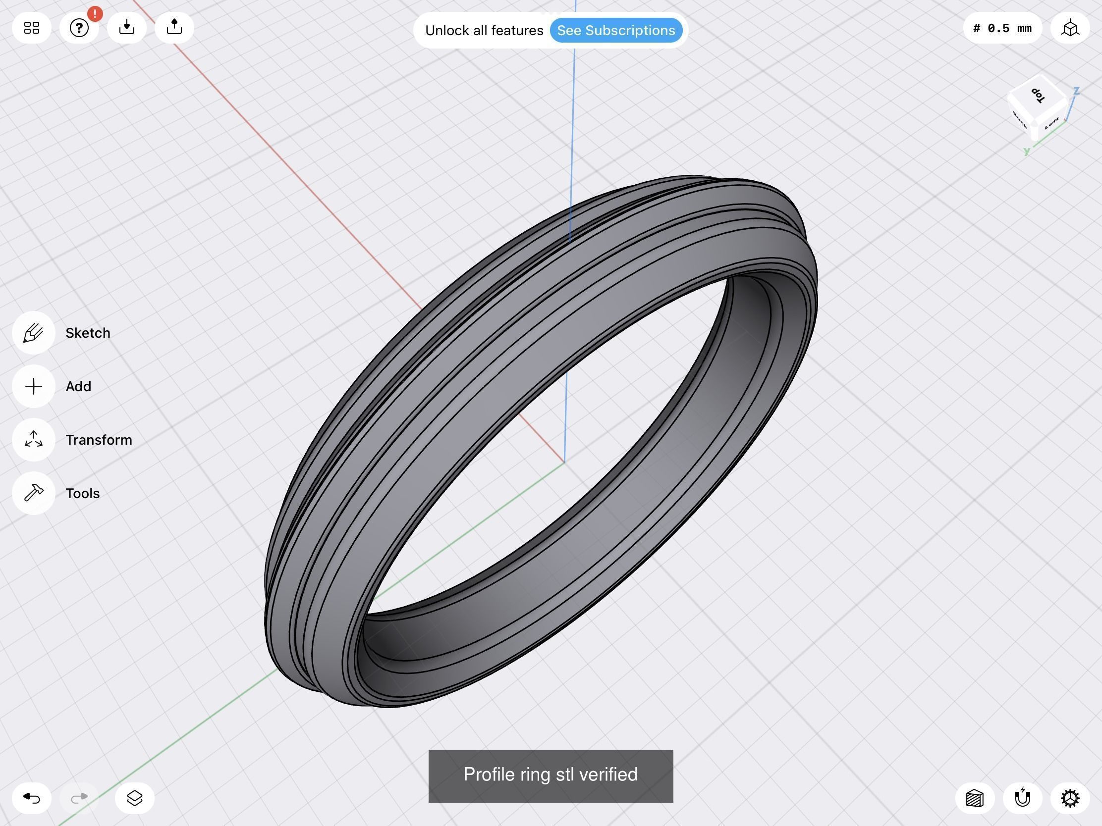 200 plus ring designs stl verified  3D Model Collection_199