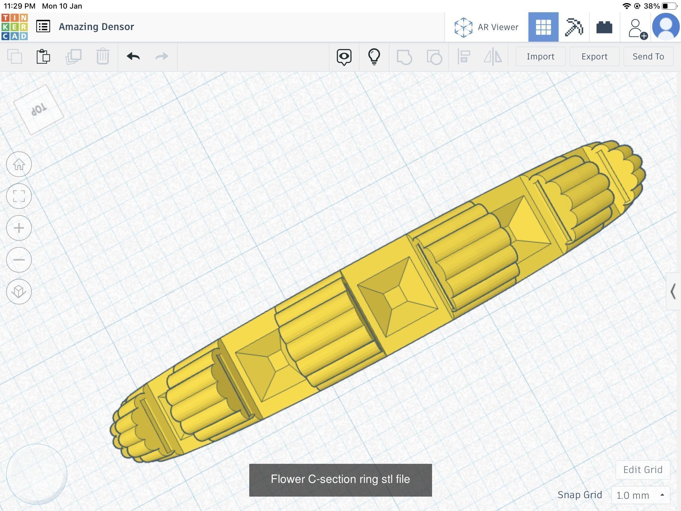 200 plus ring designs stl verified  3D Model Collection_148