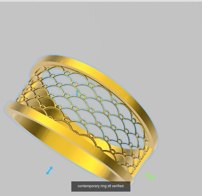 200 plus ring designs stl verified  3D Model Collection_163