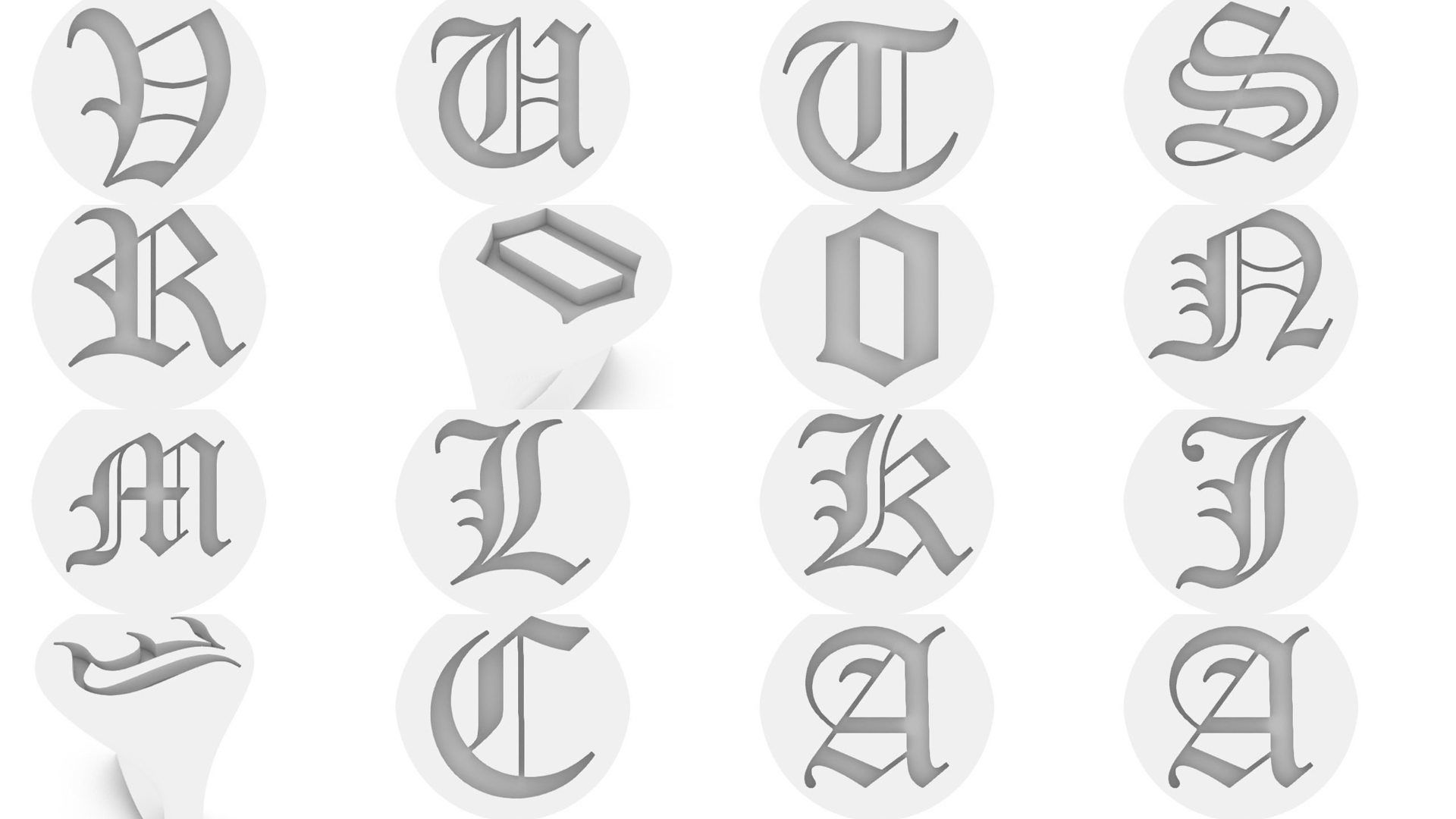 200 plus ring designs stl verified  3D Model Collection_60