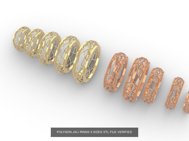 200 plus ring designs stl verified  3D Model Collection_142