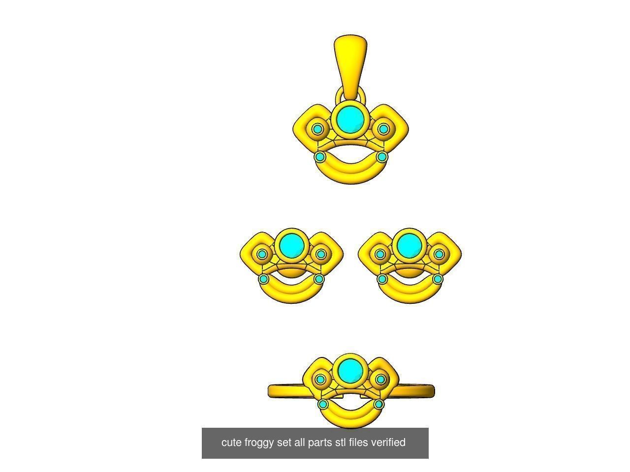 200 plus ring designs stl verified  3D Model Collection_126