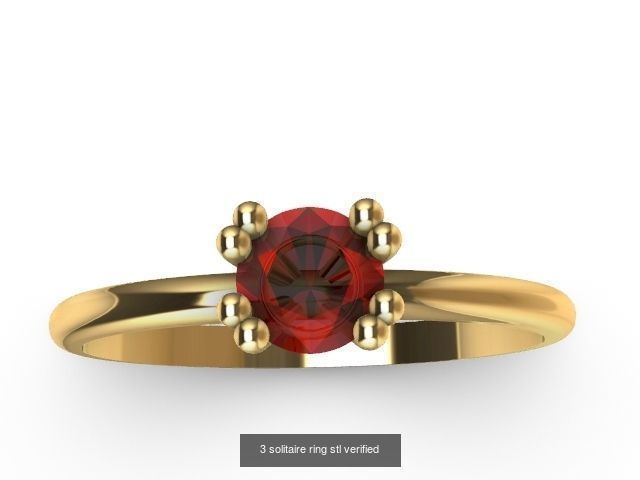 200 plus ring designs stl verified  3D Model Collection_275