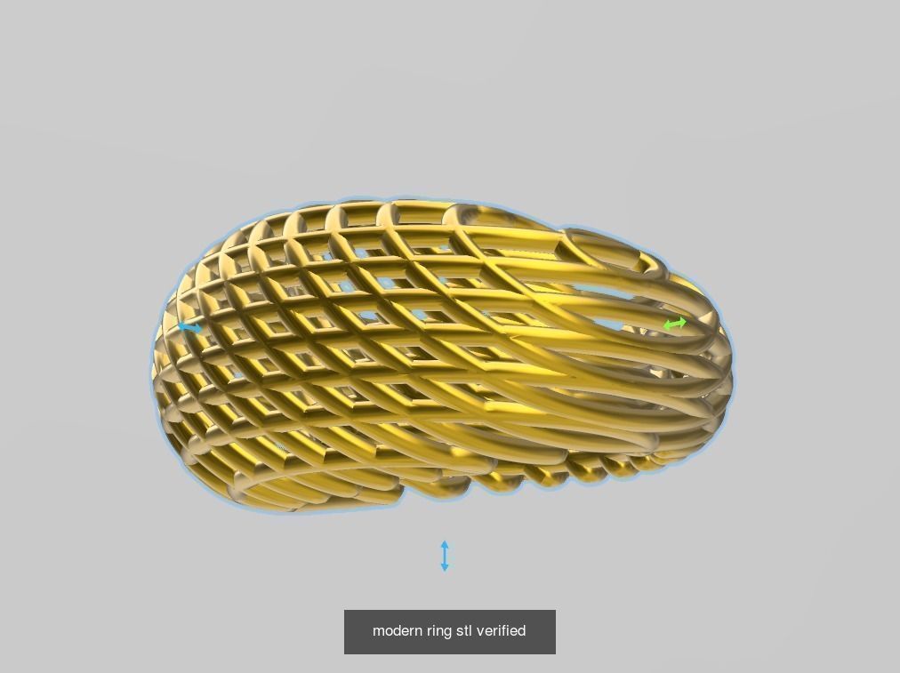 200 plus ring designs stl verified  3D Model Collection_190