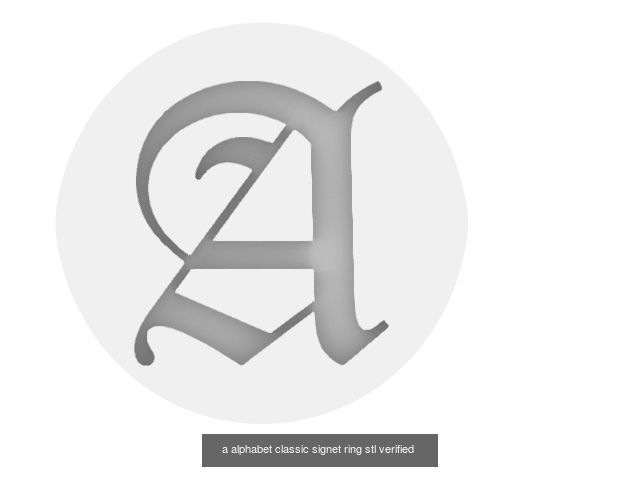 200 plus ring designs stl verified  3D Model Collection_222