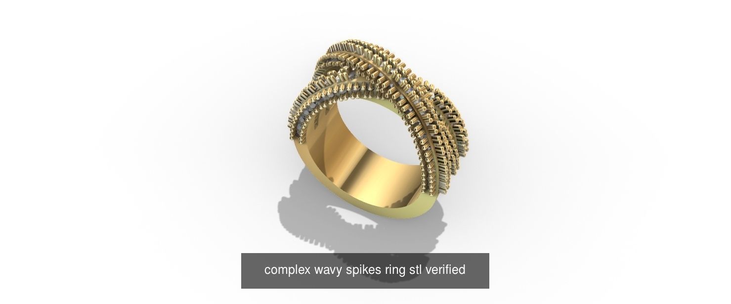 200 plus ring designs stl verified  3D Model Collection_272