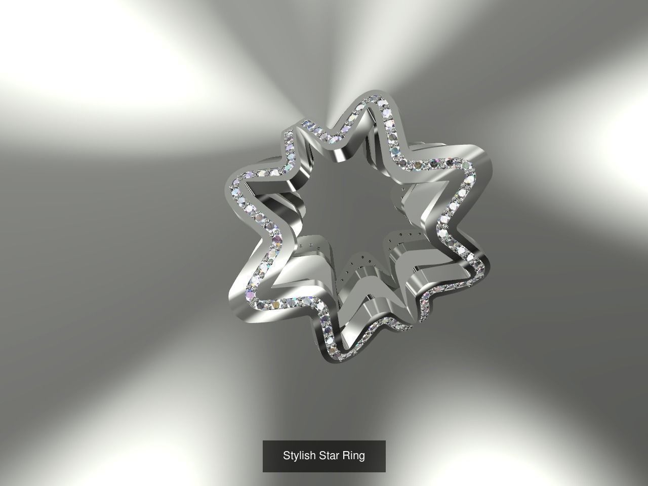 200 plus ring designs stl verified  3D Model Collection_104