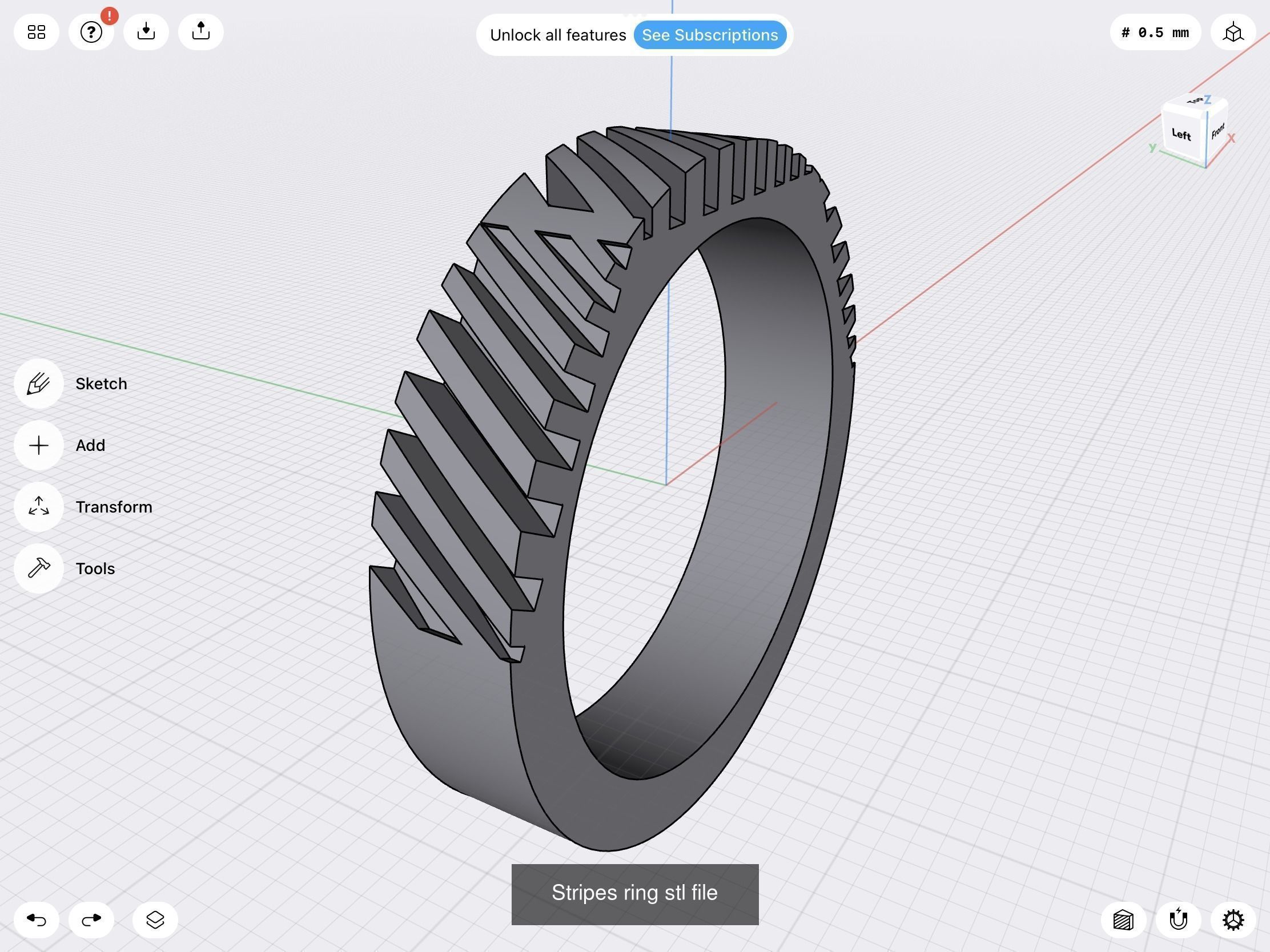 200 plus ring designs stl verified  3D Model Collection_146