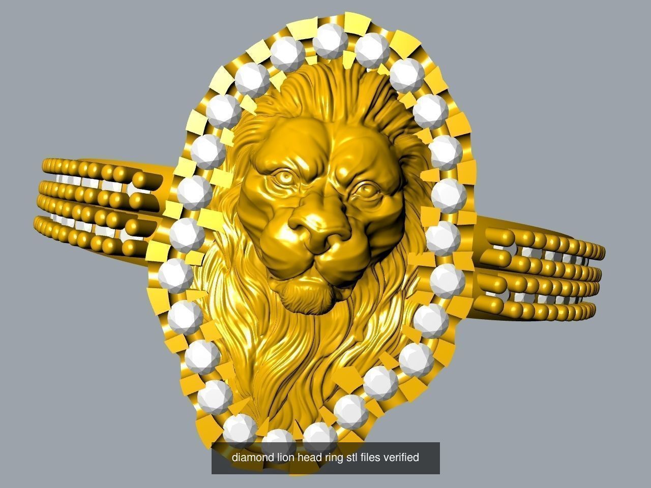 200 plus ring designs stl verified  3D Model Collection_133