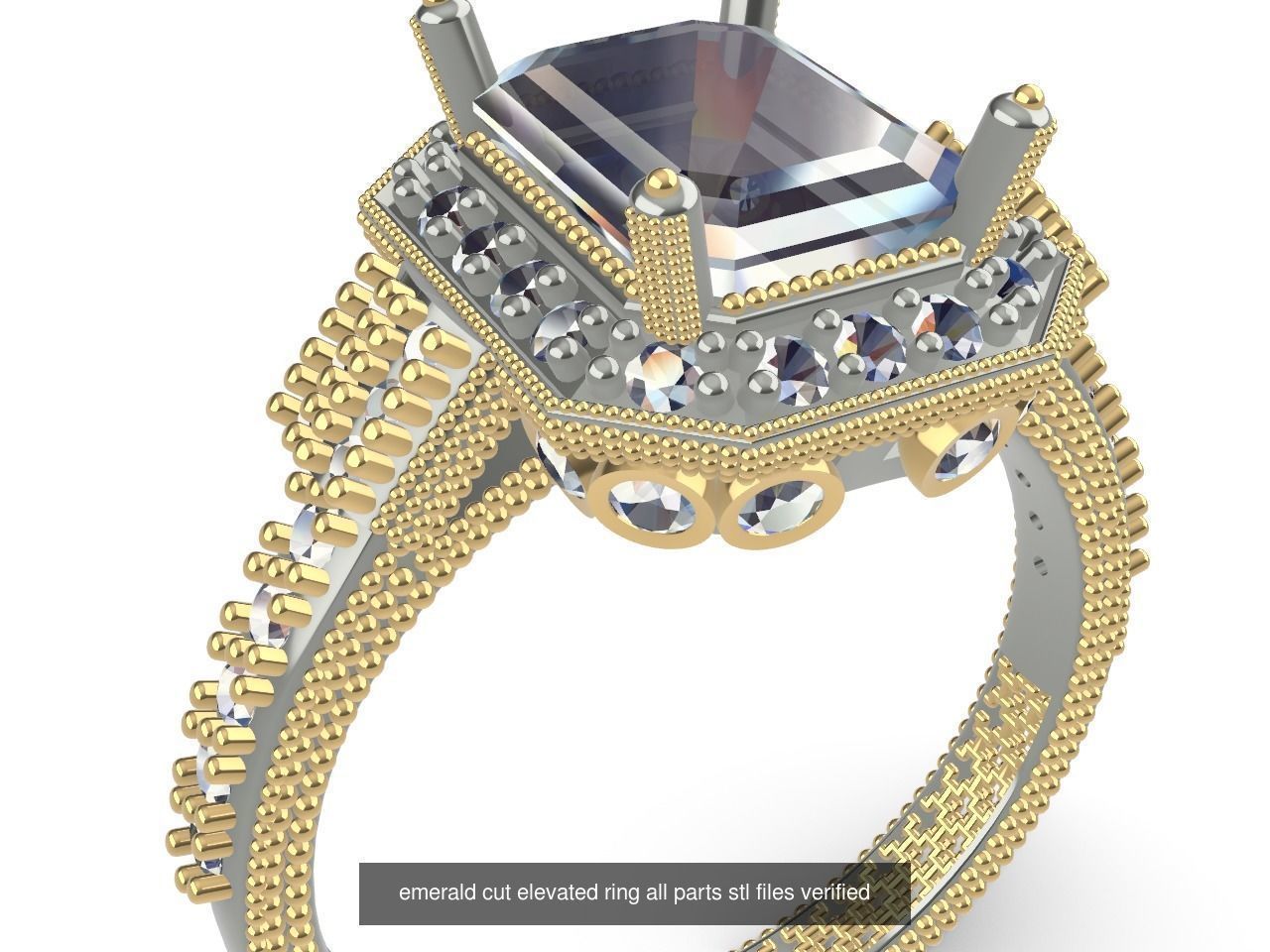 200 plus ring designs stl verified  3D Model Collection_125