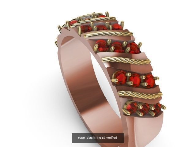200 plus ring designs stl verified  3D Model Collection_268