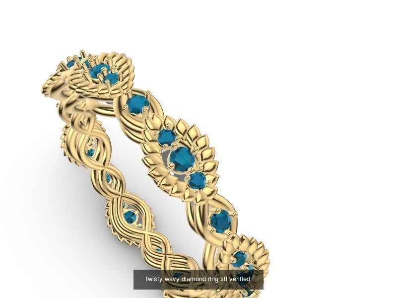 200 plus ring designs stl verified  3D Model Collection_166