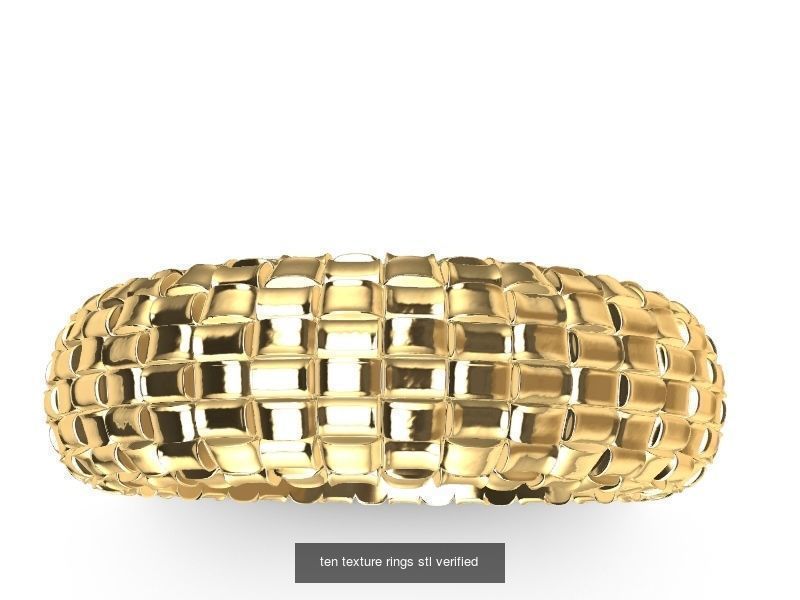 200 plus ring designs stl verified  3D Model Collection_158