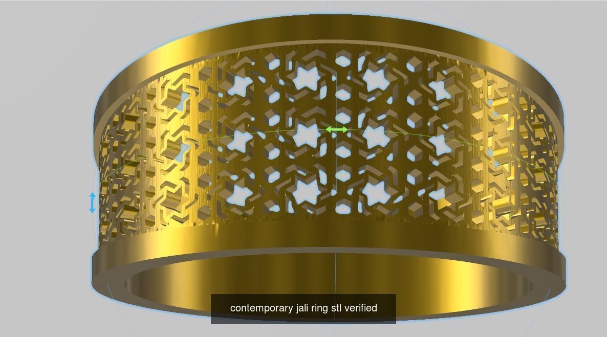 200 plus ring designs stl verified  3D Model Collection_179