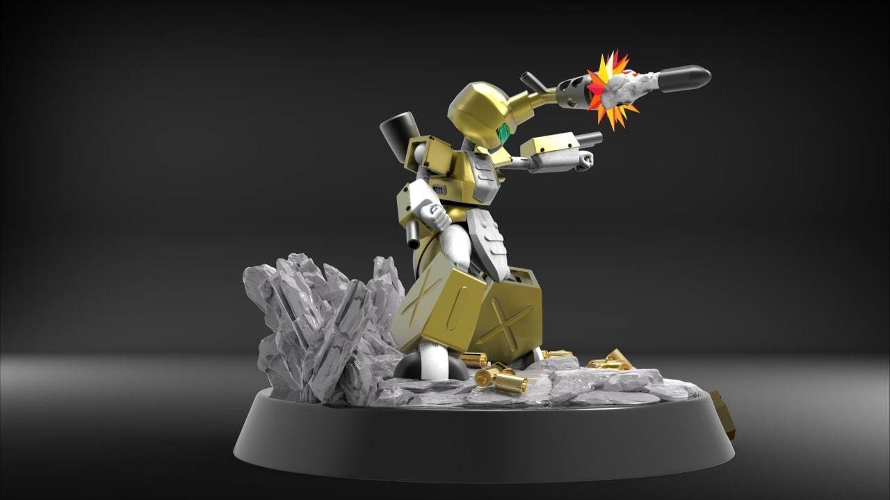  metabee medabots 3D print model_1