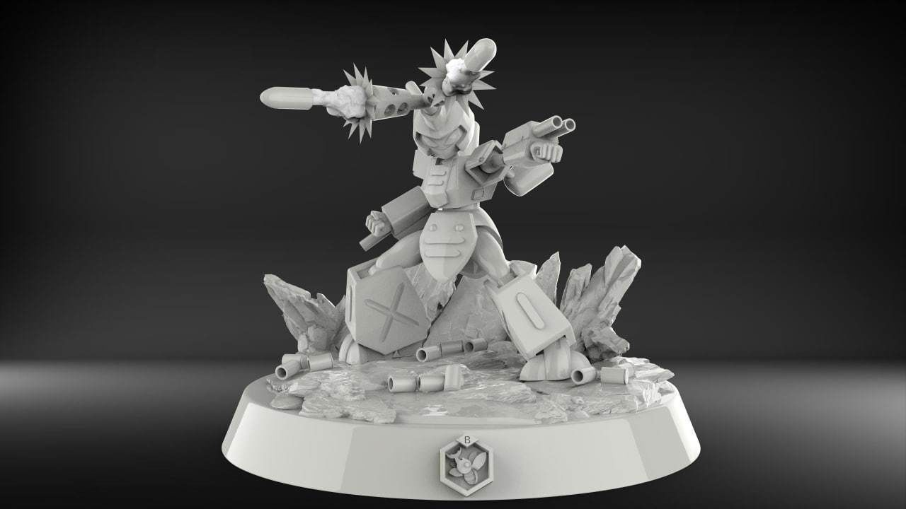  metabee medabots 3D print model_2