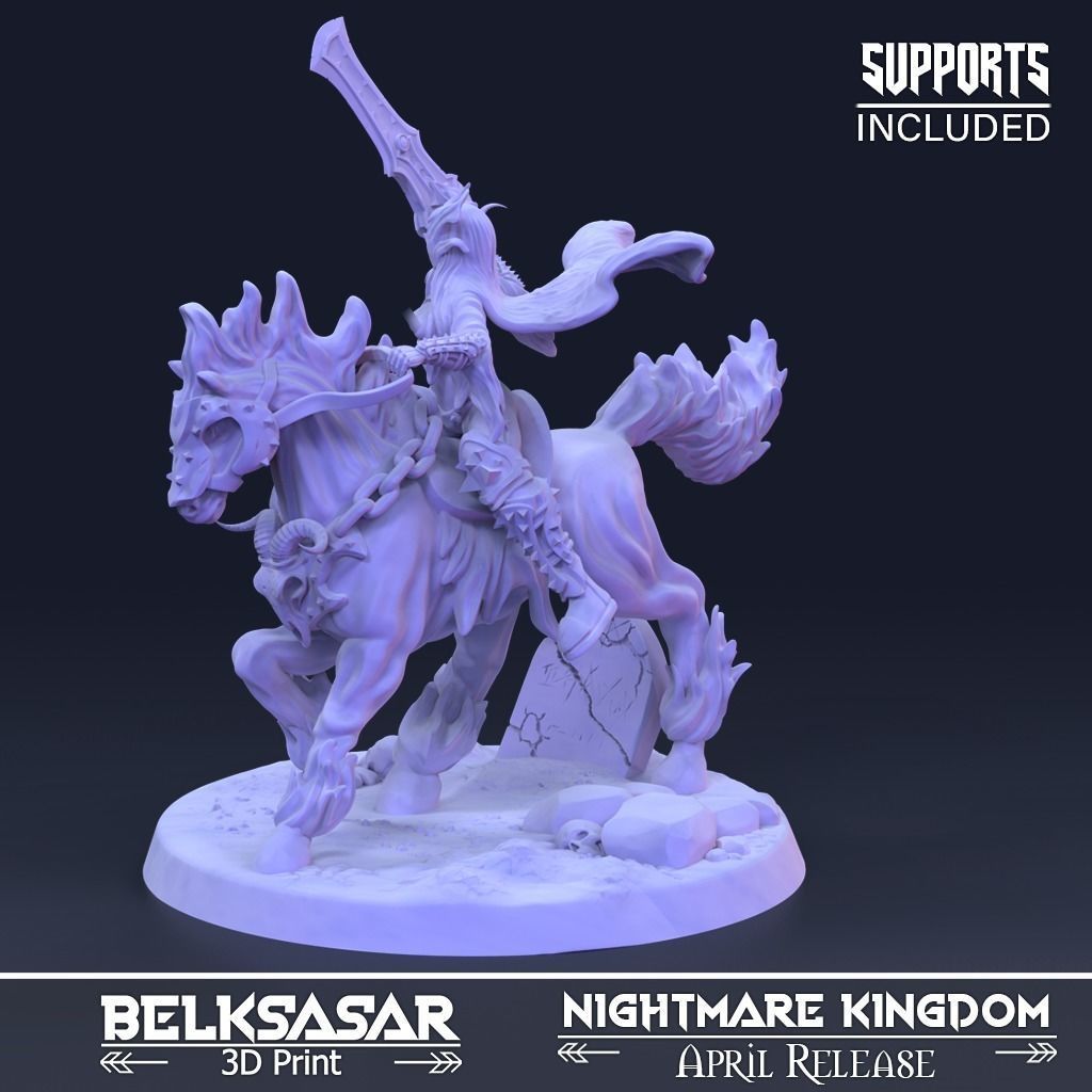 Knight of Eternal Pain Nude 3D print model_1