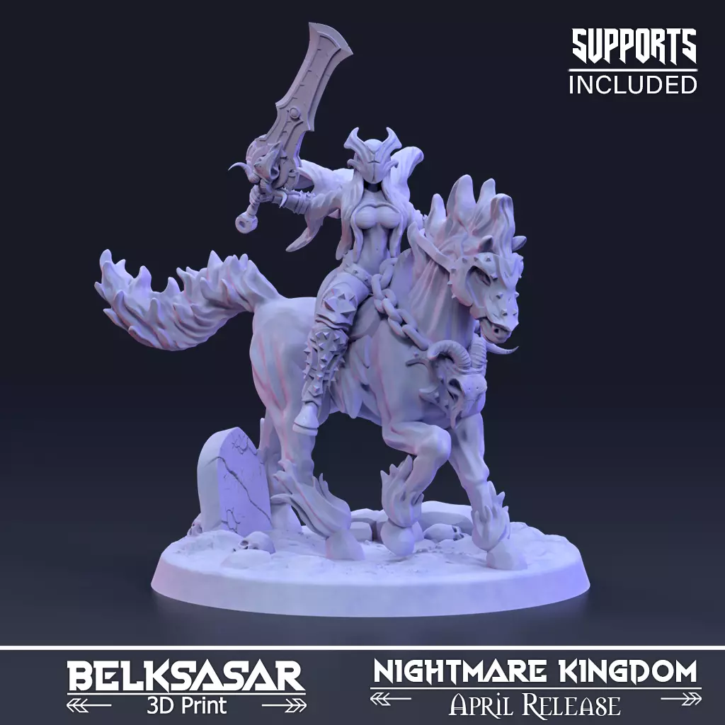 Knight of Eternal Pain Nude 3D print model_0