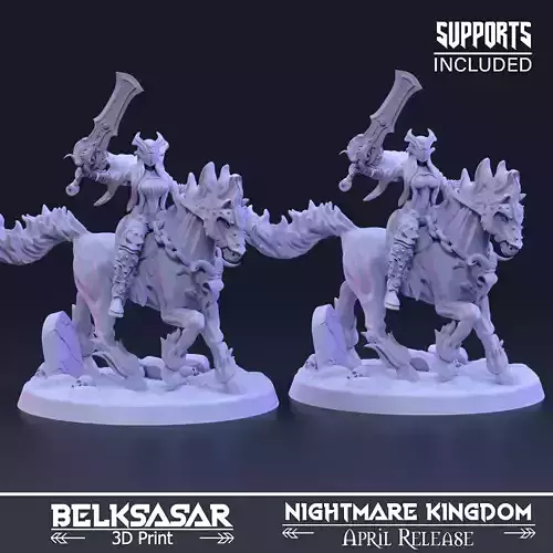 Knight of Eternal Pain Nude and Normal 3D print model