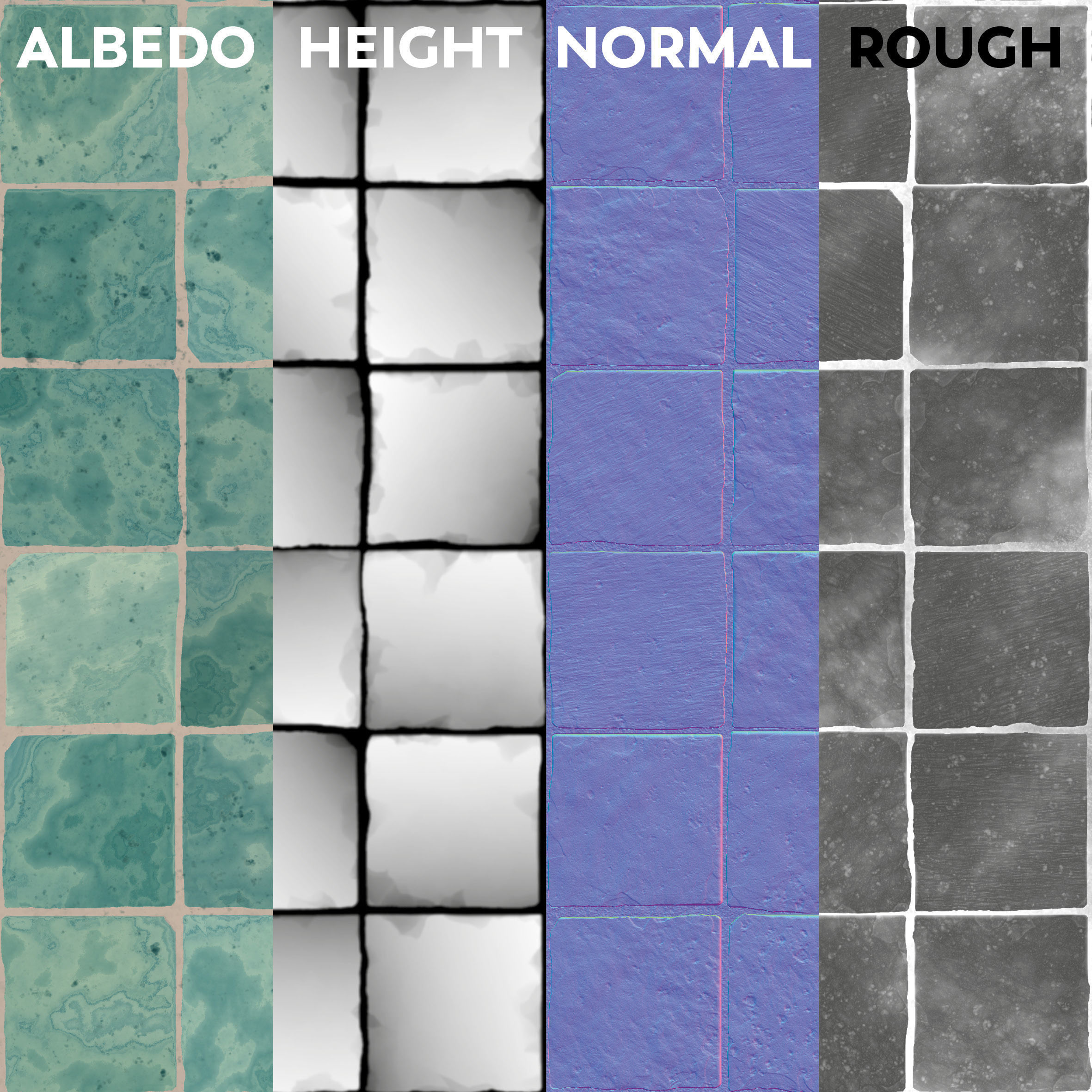 Roman Antique Handmade Ceramic Tiles Texture_7