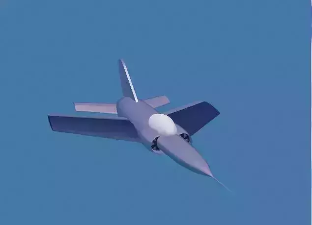 Military airplane jet plane model 