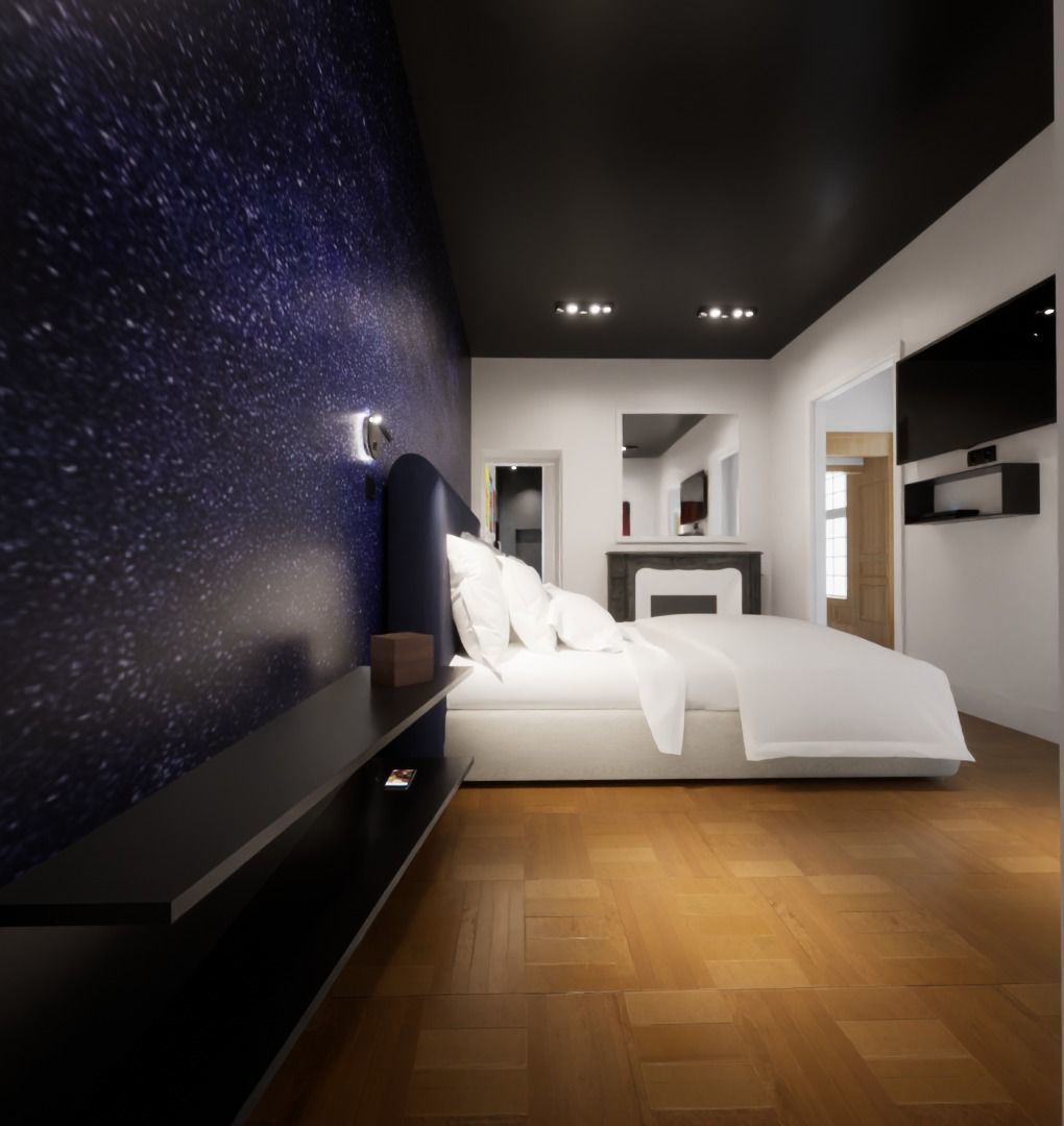 Suite parentale Free 3D model_8