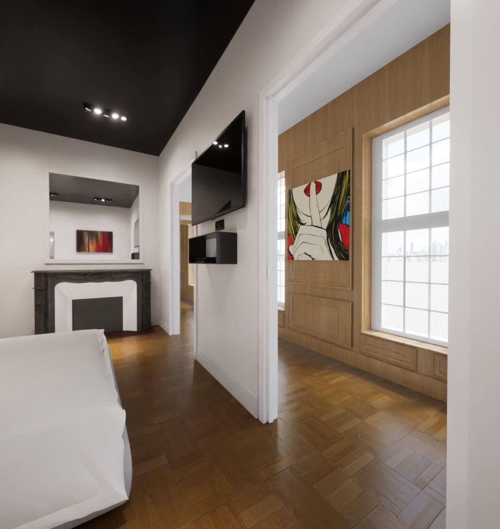 Suite parentale Free 3D model_9