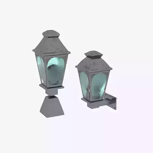 Wall lights 3D model