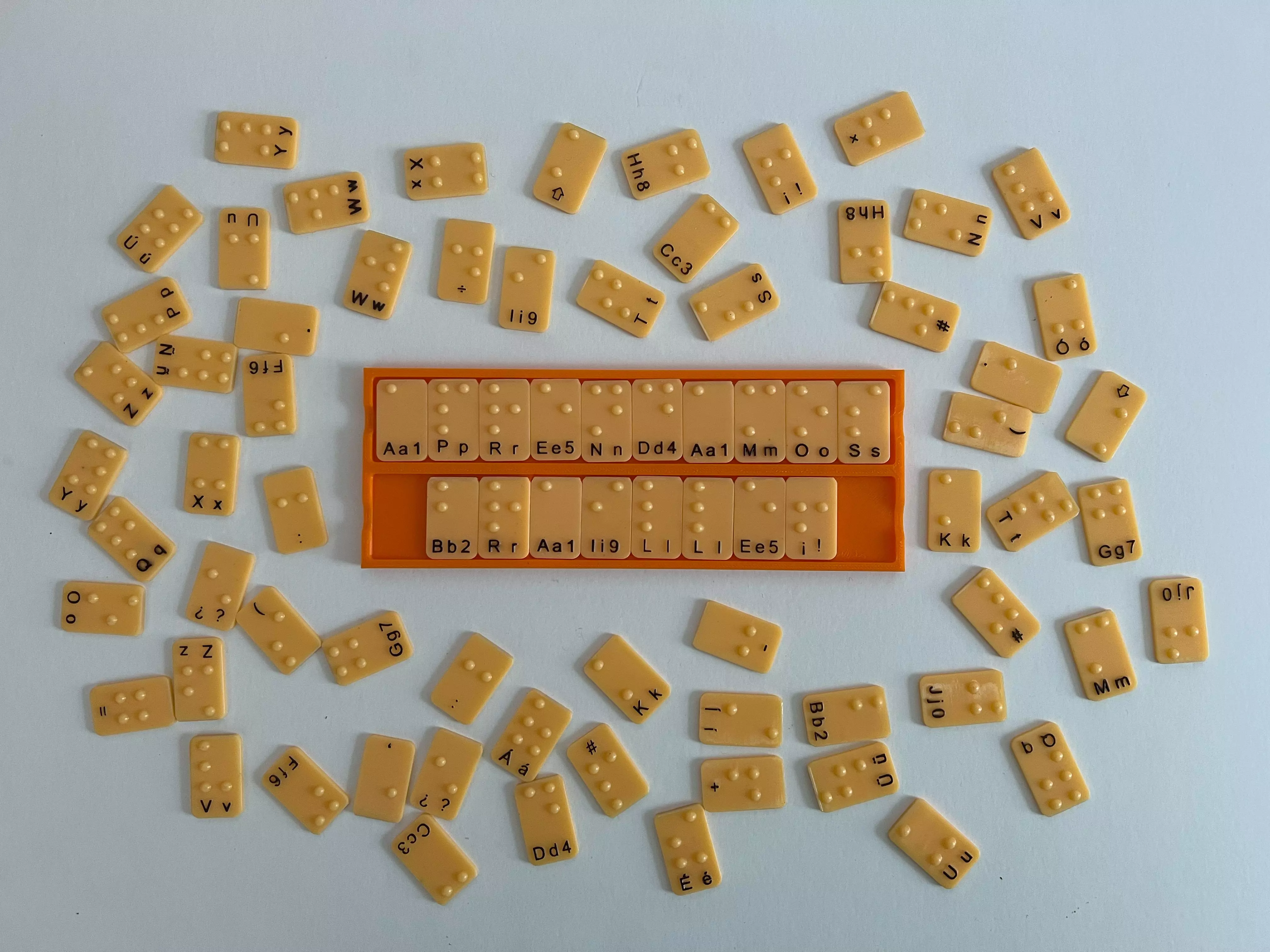 Learning Braille Alphabet 3D print model_0