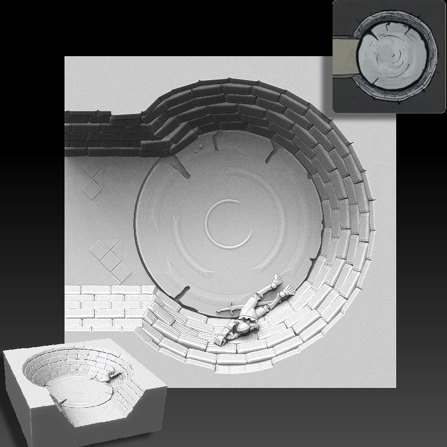 Drakborgen and Dungeonquest 3D Tile Set ROYALTY FREE VERSION 3D print model_8