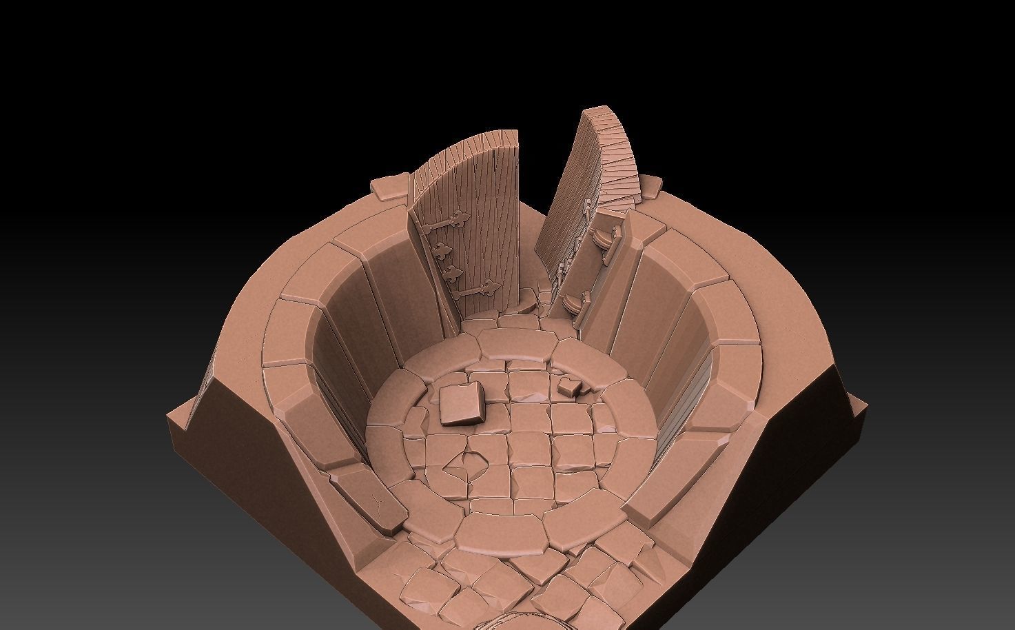 Drakborgen and Dungeonquest 3D Tile Set ROYALTY FREE VERSION 3D print model_36