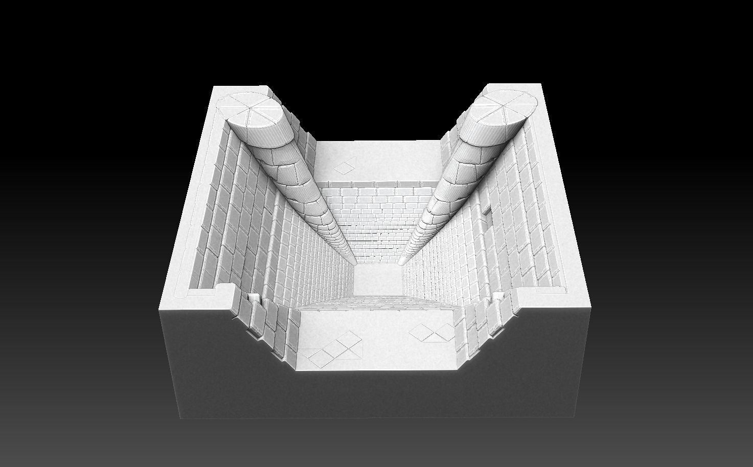 Drakborgen and Dungeonquest 3D Tile Set ROYALTY FREE VERSION 3D print model_29