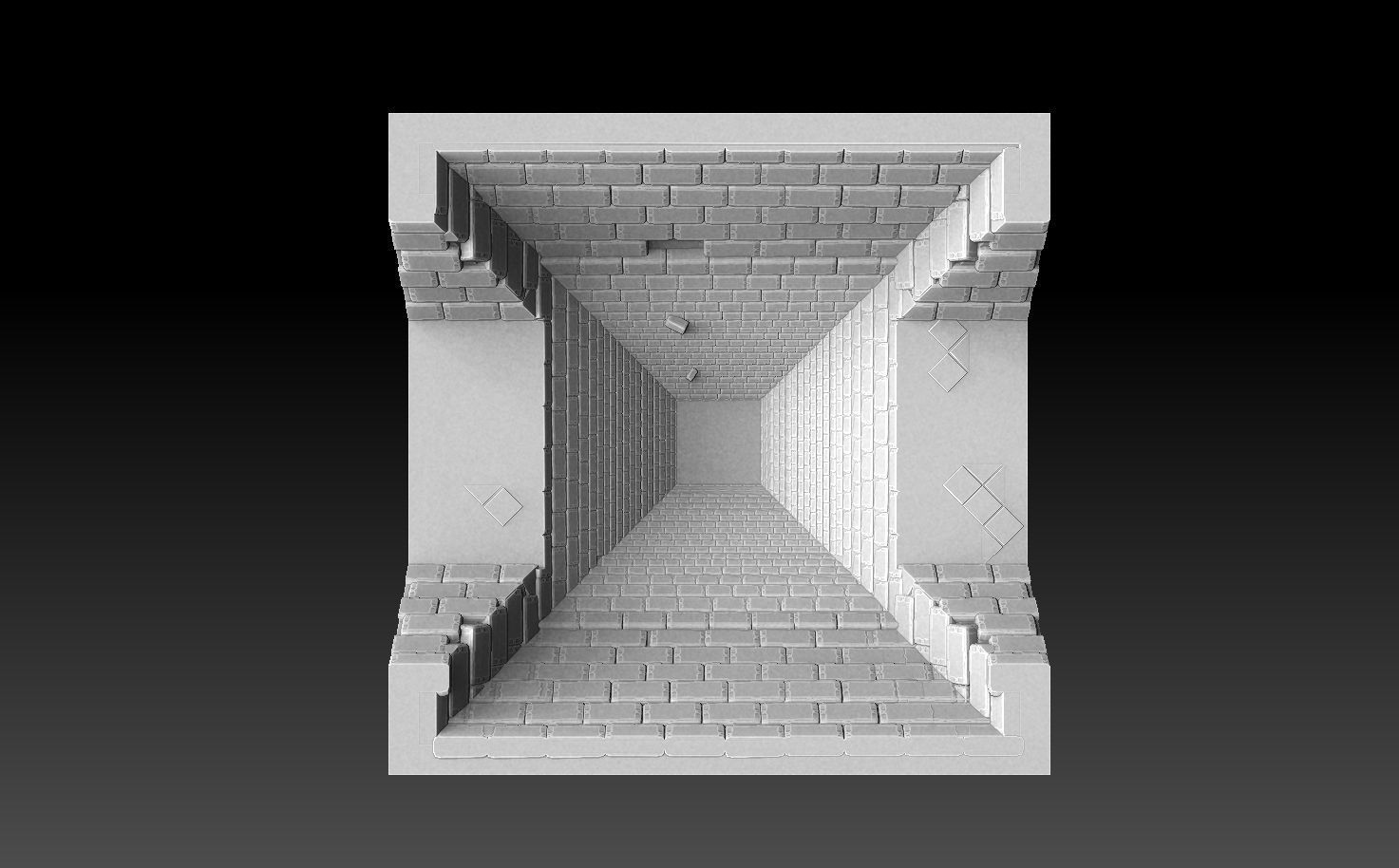 Drakborgen and Dungeonquest 3D Tile Set ROYALTY FREE VERSION 3D print model_34