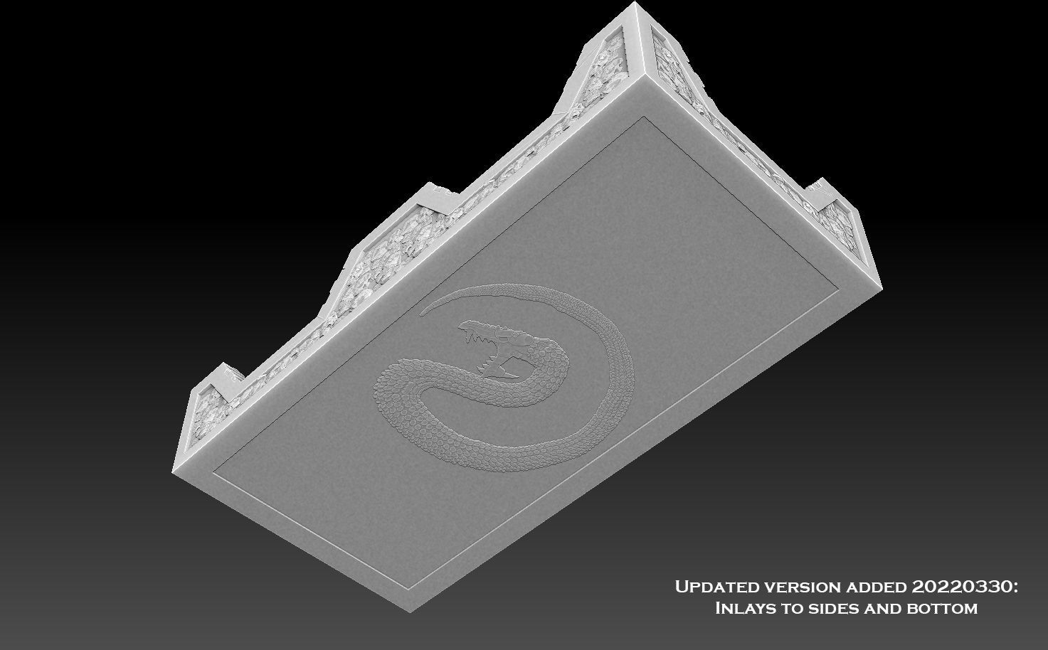 Drakborgen and Dungeonquest 3D Tile Set ROYALTY FREE VERSION 3D print model_74