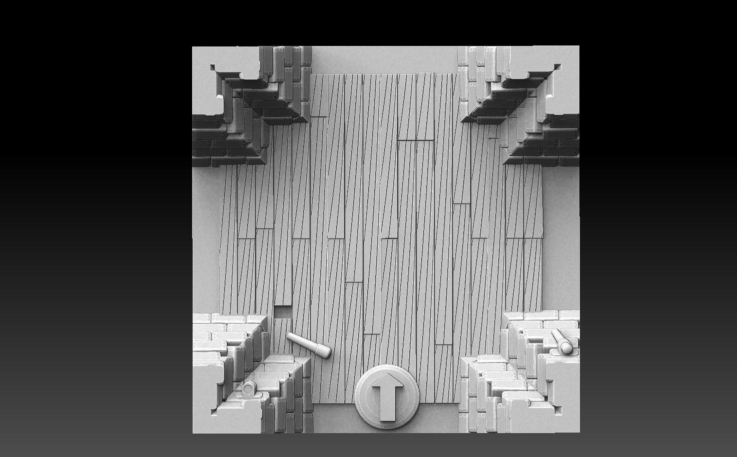 Drakborgen and Dungeonquest 3D Tile Set ROYALTY FREE VERSION 3D print model_21