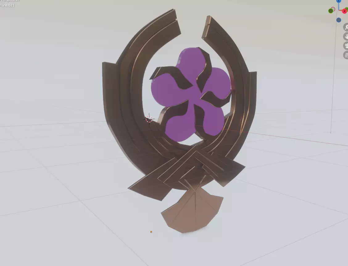 Yae Miko Amulet 3D print model