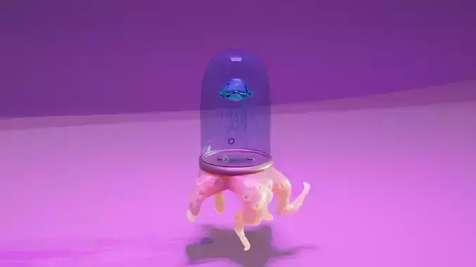 octopus with jellyfish concept