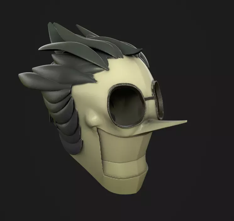 SPAMTON NEO HELMET 3D print model